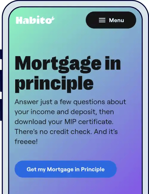 Habito mortgage in principle