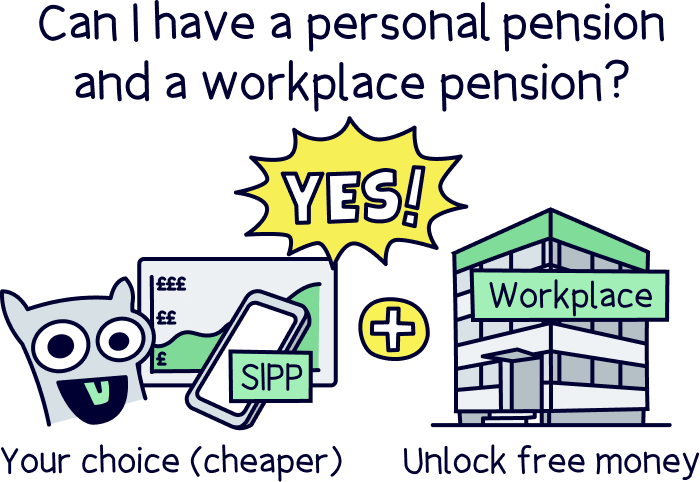Can I have a personal pension and a workplace pension?