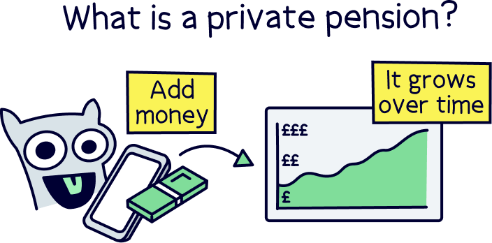 What is a private pension?