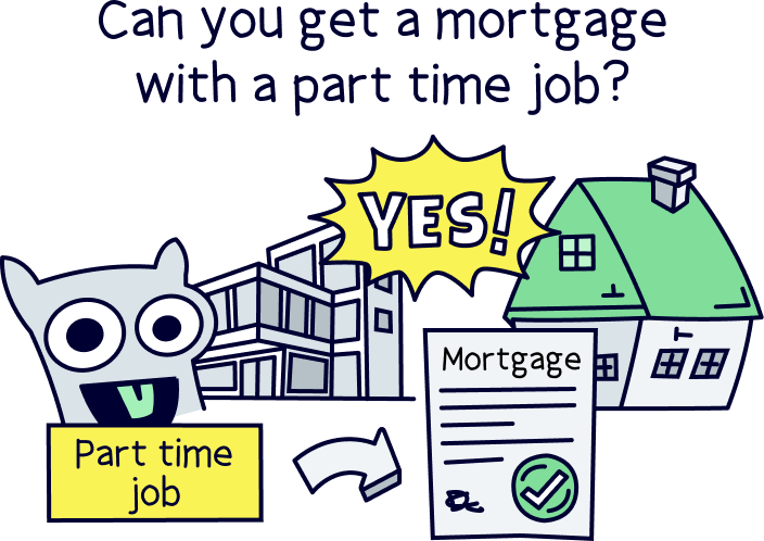 Can you get a mortgage with a part time job?