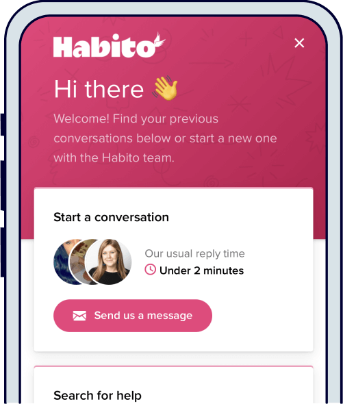 Habito live-chat