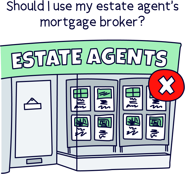 Should I use my estate agent's broker?