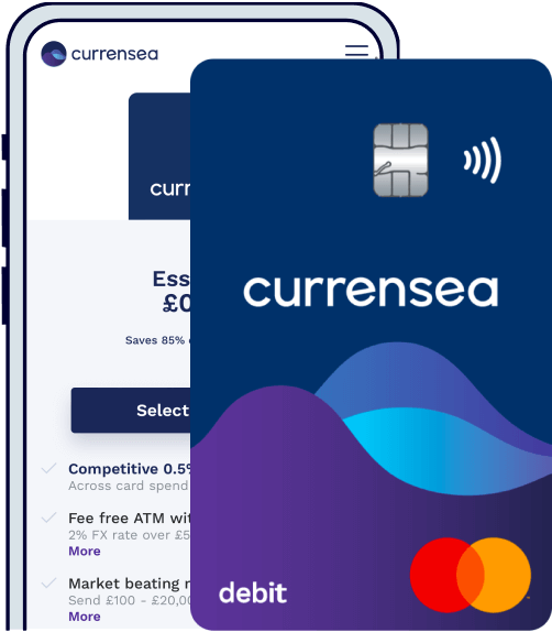 Currensea travel card