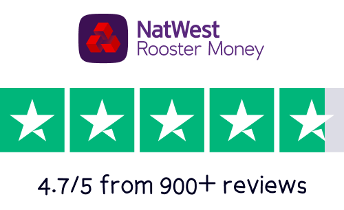 Rooster Money Trustpilot rating