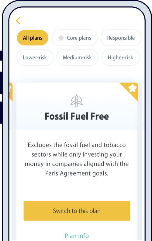 PensionBee – Fossil Fuel Free