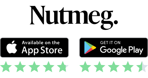 Nutmeg app rating