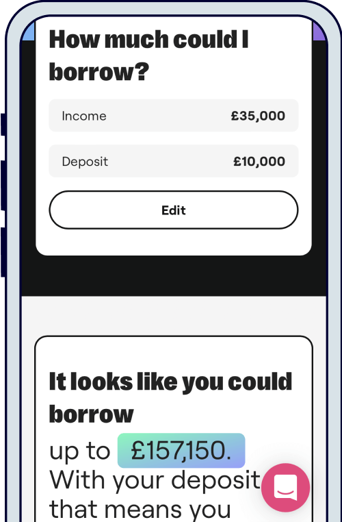 Habito mortgage borrowing calculator 