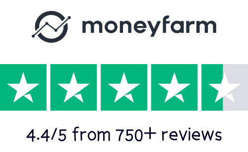 Moneyfarm Trustpilot rating