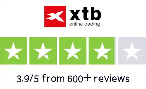 XTB Trustpilot rating