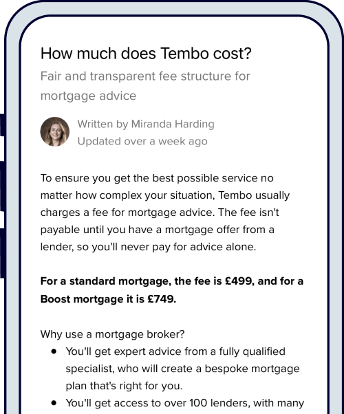 How much is Tembo?