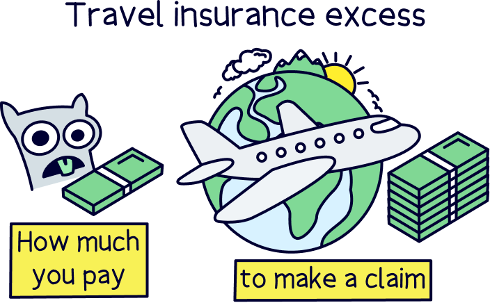 Single trip travel insurance excess