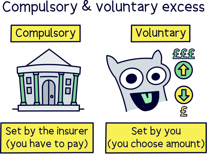 What is compulsory excess nuts about money