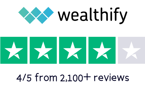 Wealthify Trustpilot rating