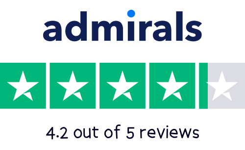 Admirals Trustpilot rating