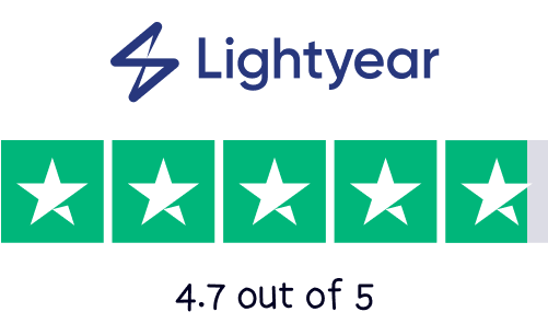 Lightyear Trustpilot rating
