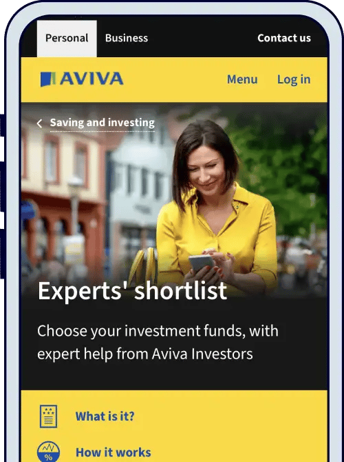 Aviva experts’ shortlist