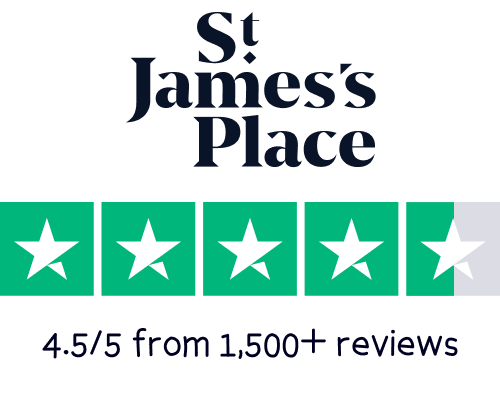 St James's Place Trustpilot rating