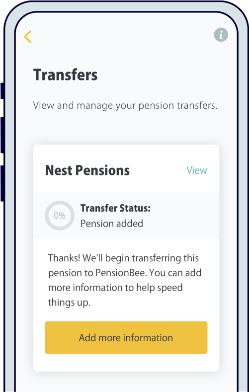 PensionBee transfers
