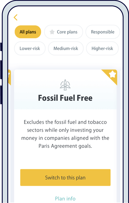 PensionBee – Fossil Fuel Free