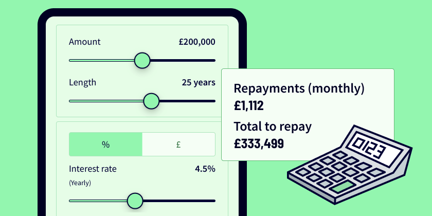 Mortgage repayment calculator