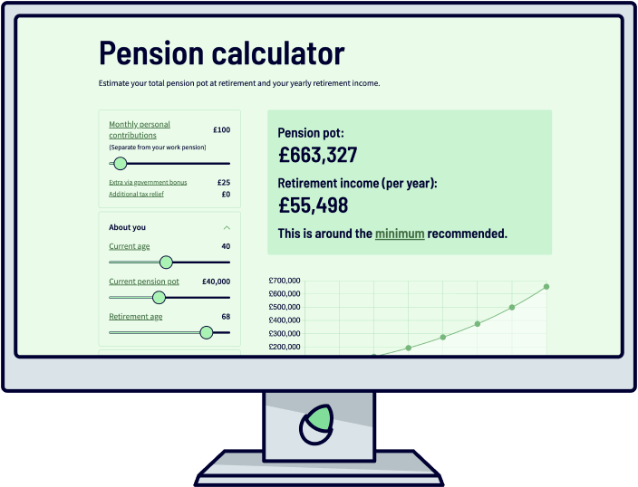 Pension calculator