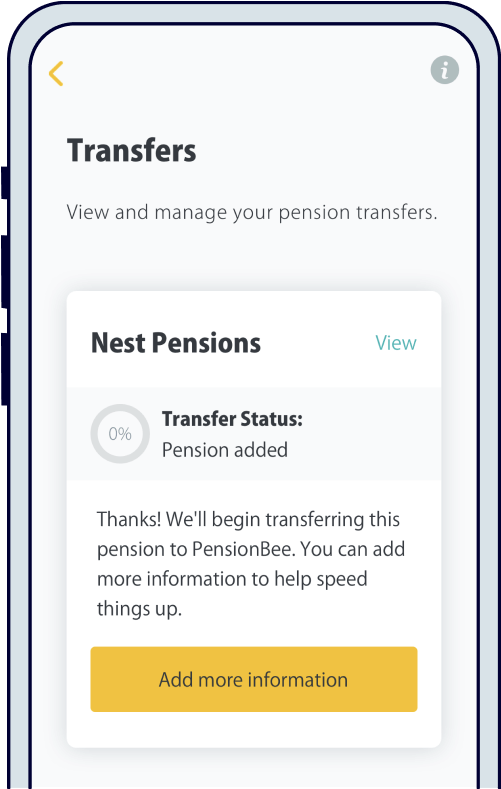 PensionBee transfer pension