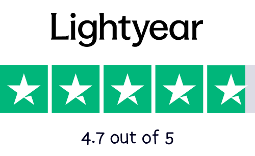 Lightyear Trustpilot rating